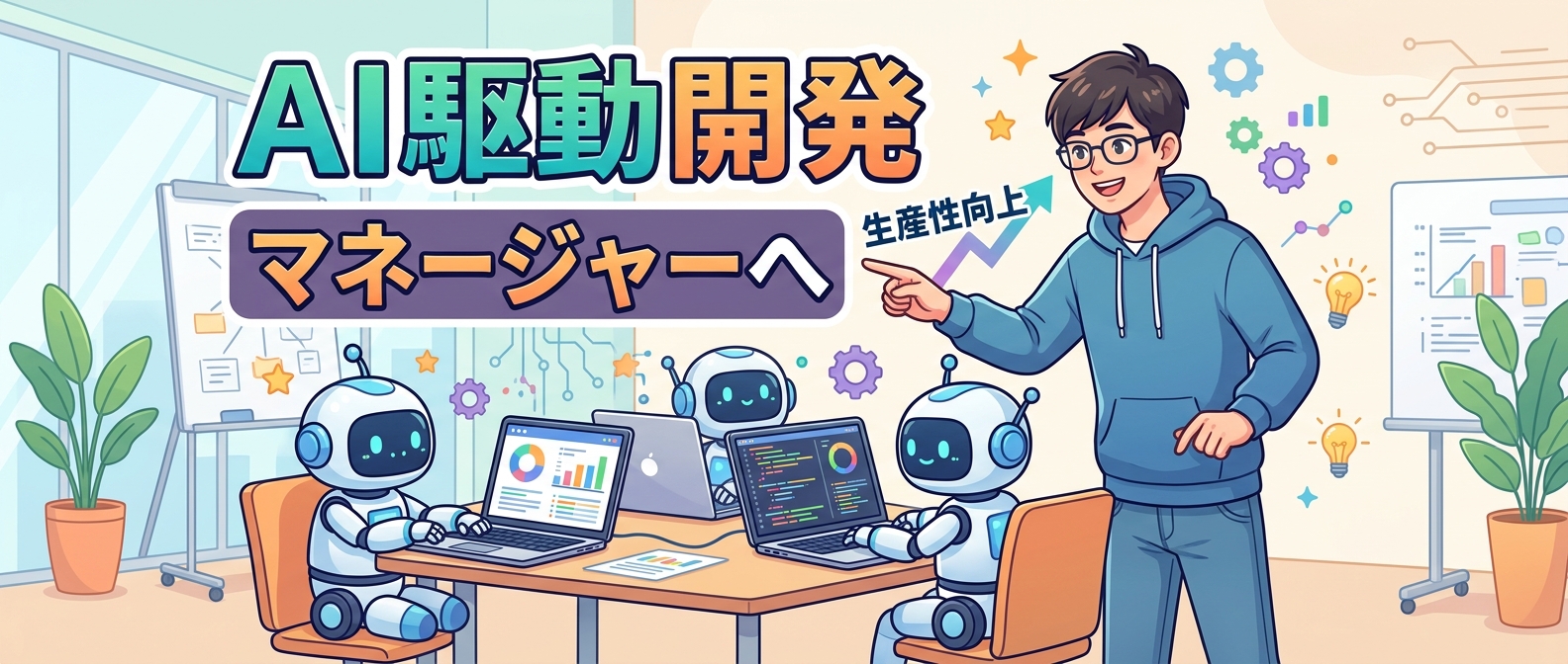 複数のAIエージェントを指揮するマネージャーとしての開発者