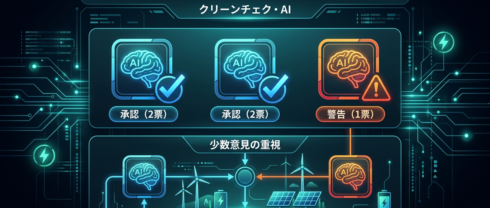 2対1の合議制における少数意見（マイノリティレポート）の重要性