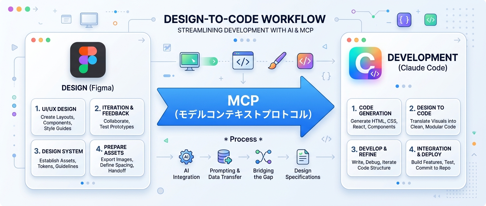 FigmaからClaude Codeへのシームレスなコード生成フロー