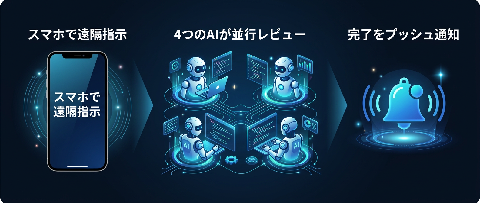 Remote ControlとHooksを活用した完全非同期の自動化ワークフロー