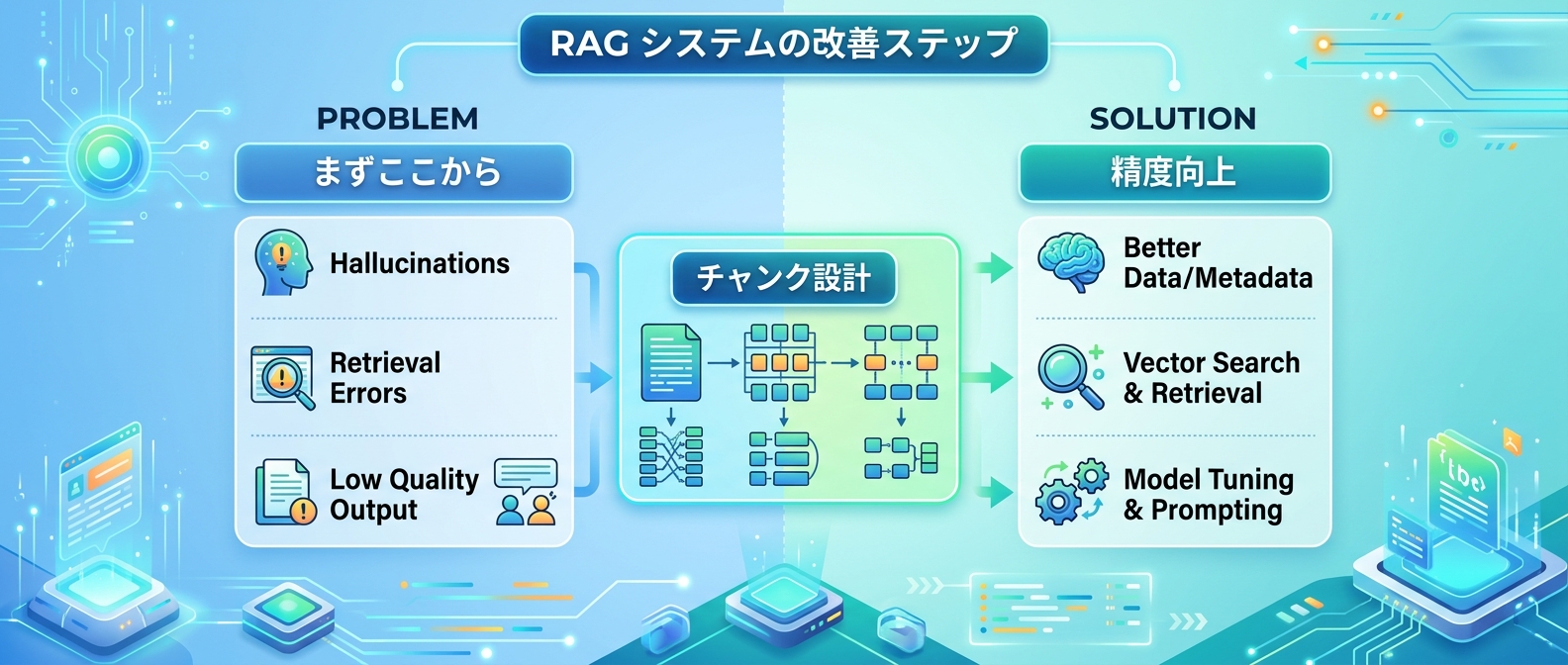 RAG精度改善のファーストステップ