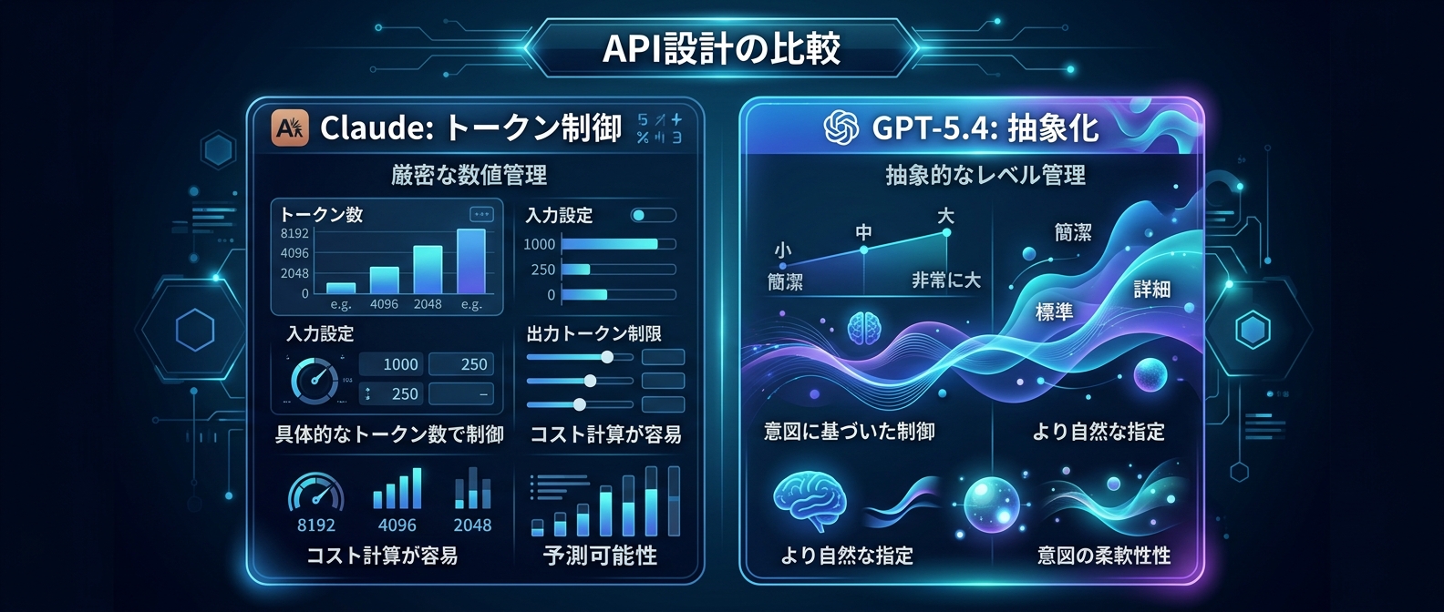 AnthropicとOpenAIのAPI設計思想の比較