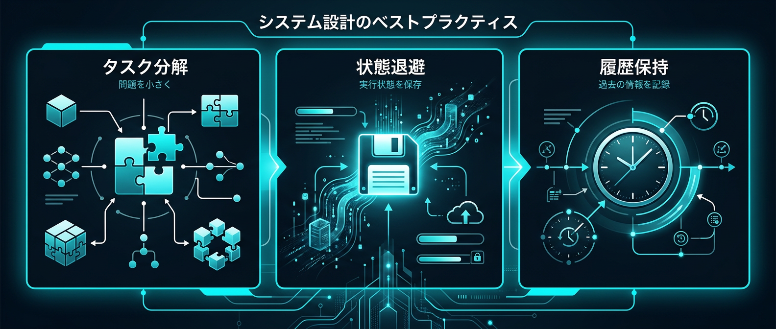 安定したAI機能の土台となる、コンテキスト永続化のための3つのアーキテクチャ要件