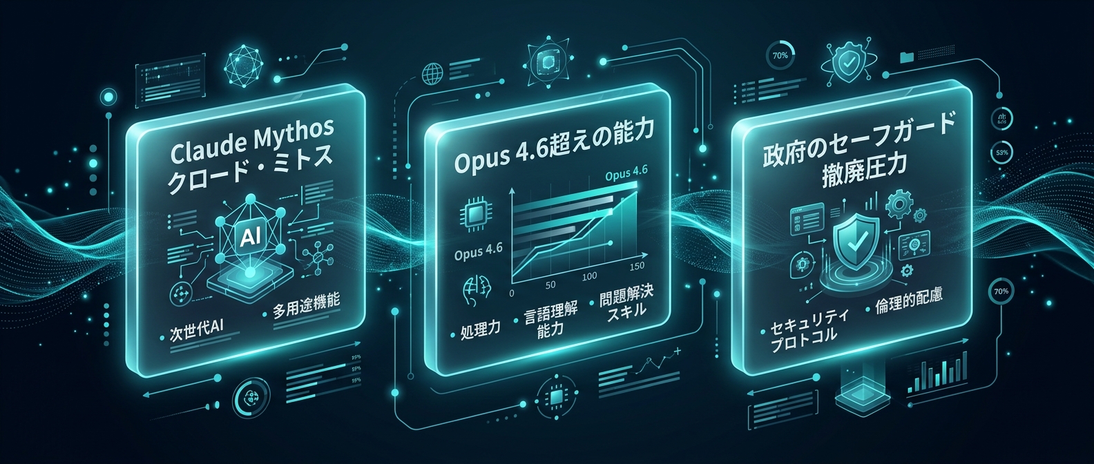 次世代モデル「Mythos」の圧倒的な能力と直面する課題