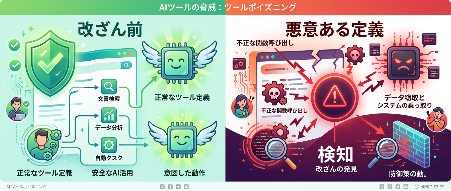 ツール定義の改ざん（Tool Poisoning）と検知の仕組み