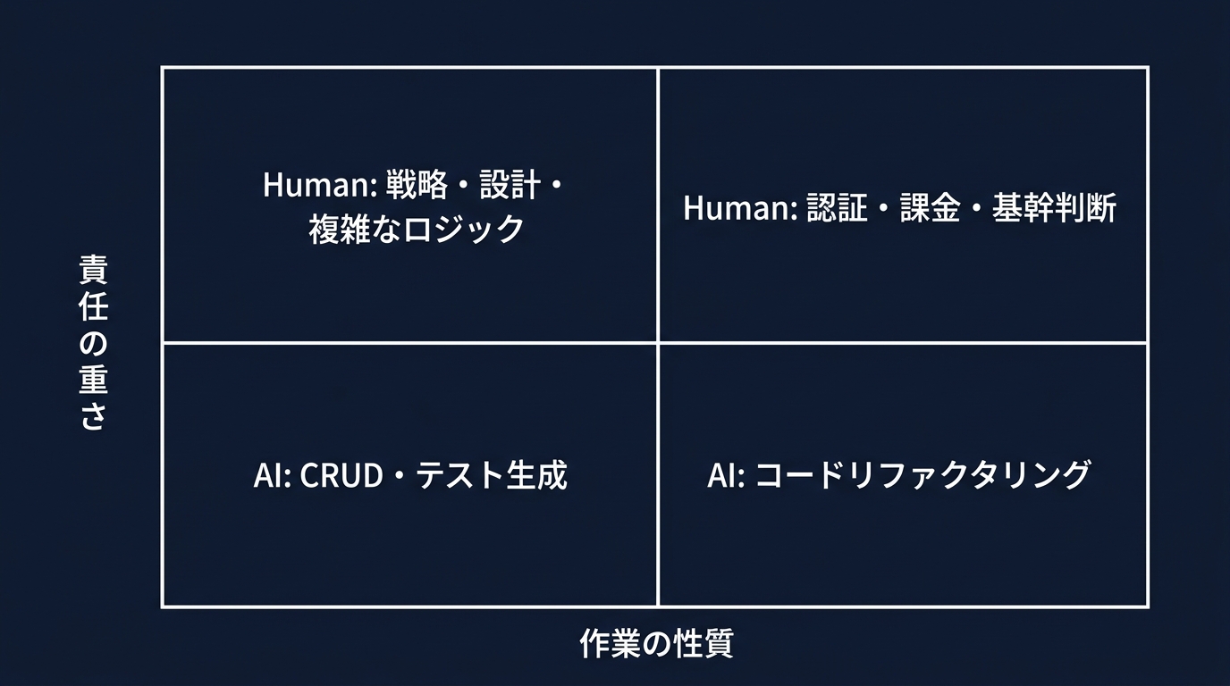 AI活用における委譲ラインの定義