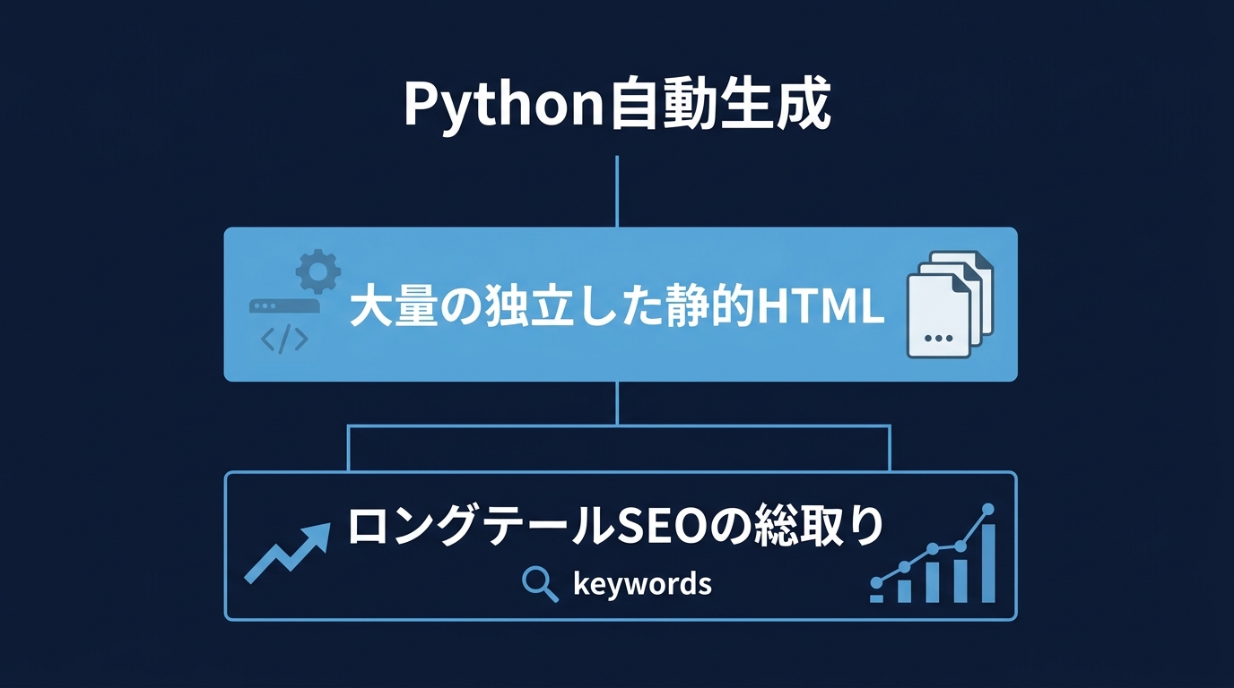 AIによる静的SEOハックの構造