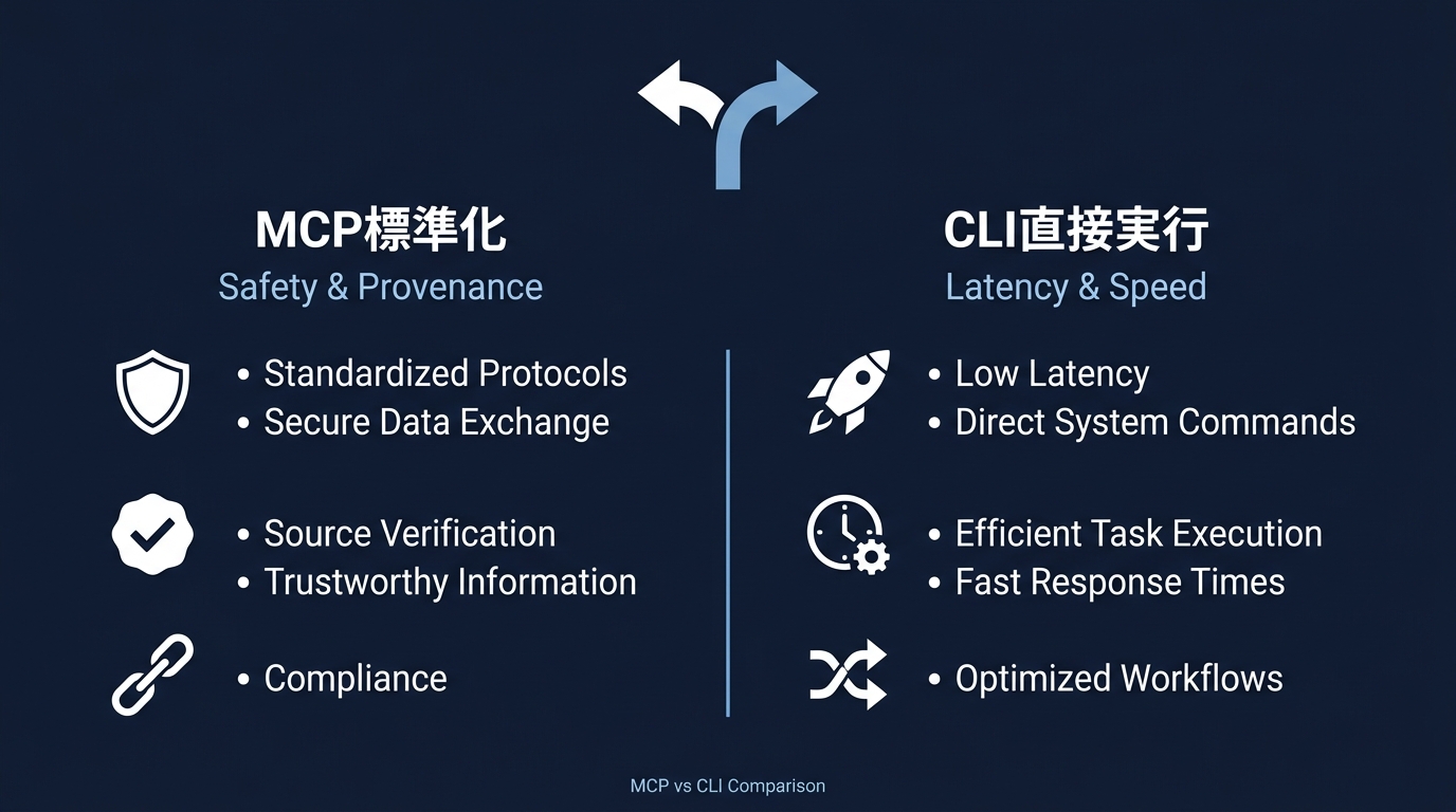 AIエージェントのツール利用における実行環境の二極化