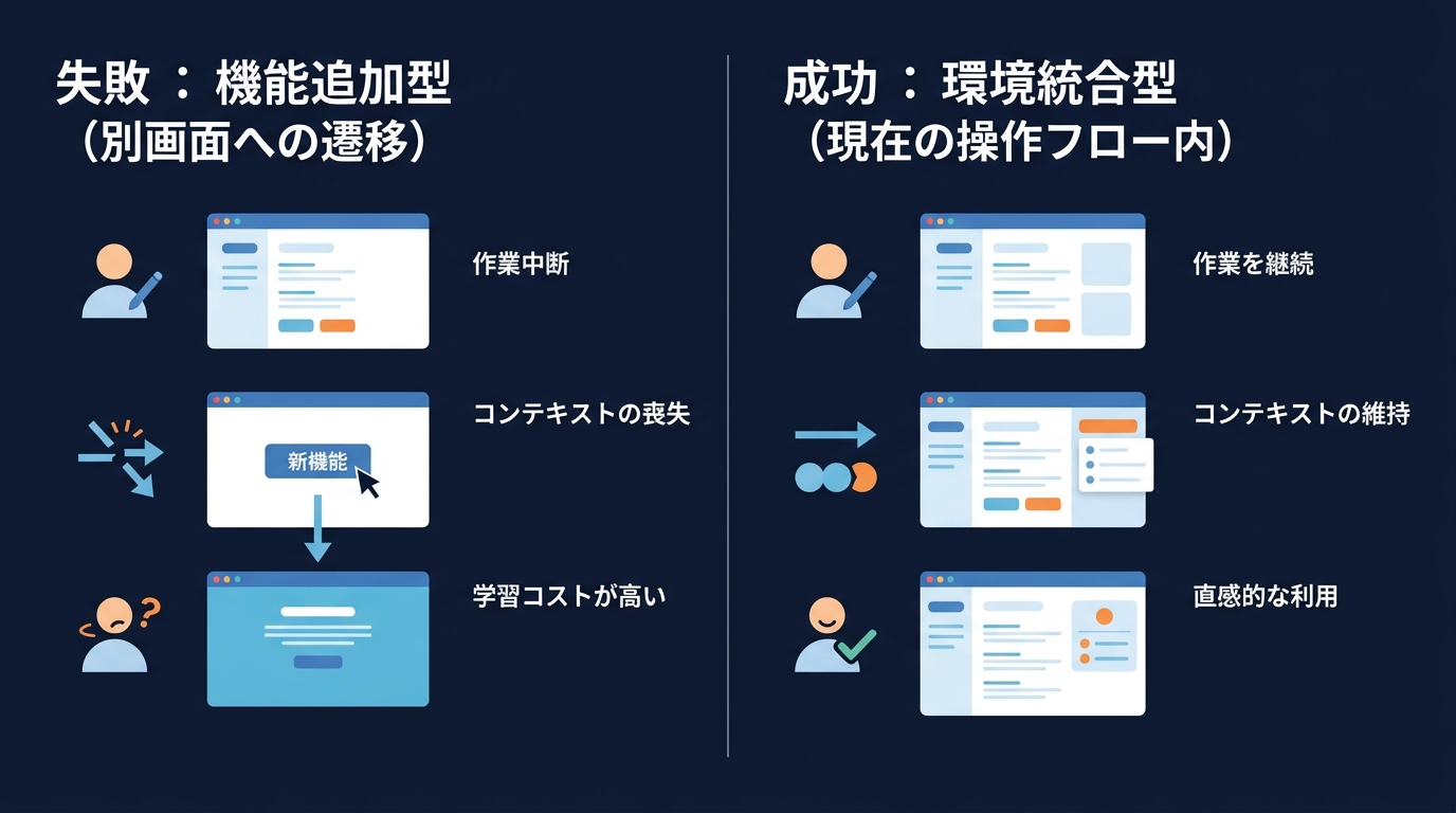 失敗するAIと成功するAIの構造的違い