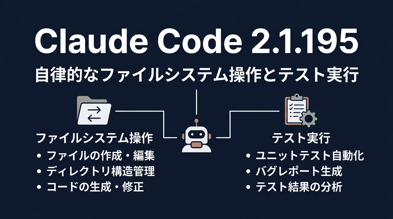 Claude Codeの進化を象徴するバージョン番号と自律性の向上