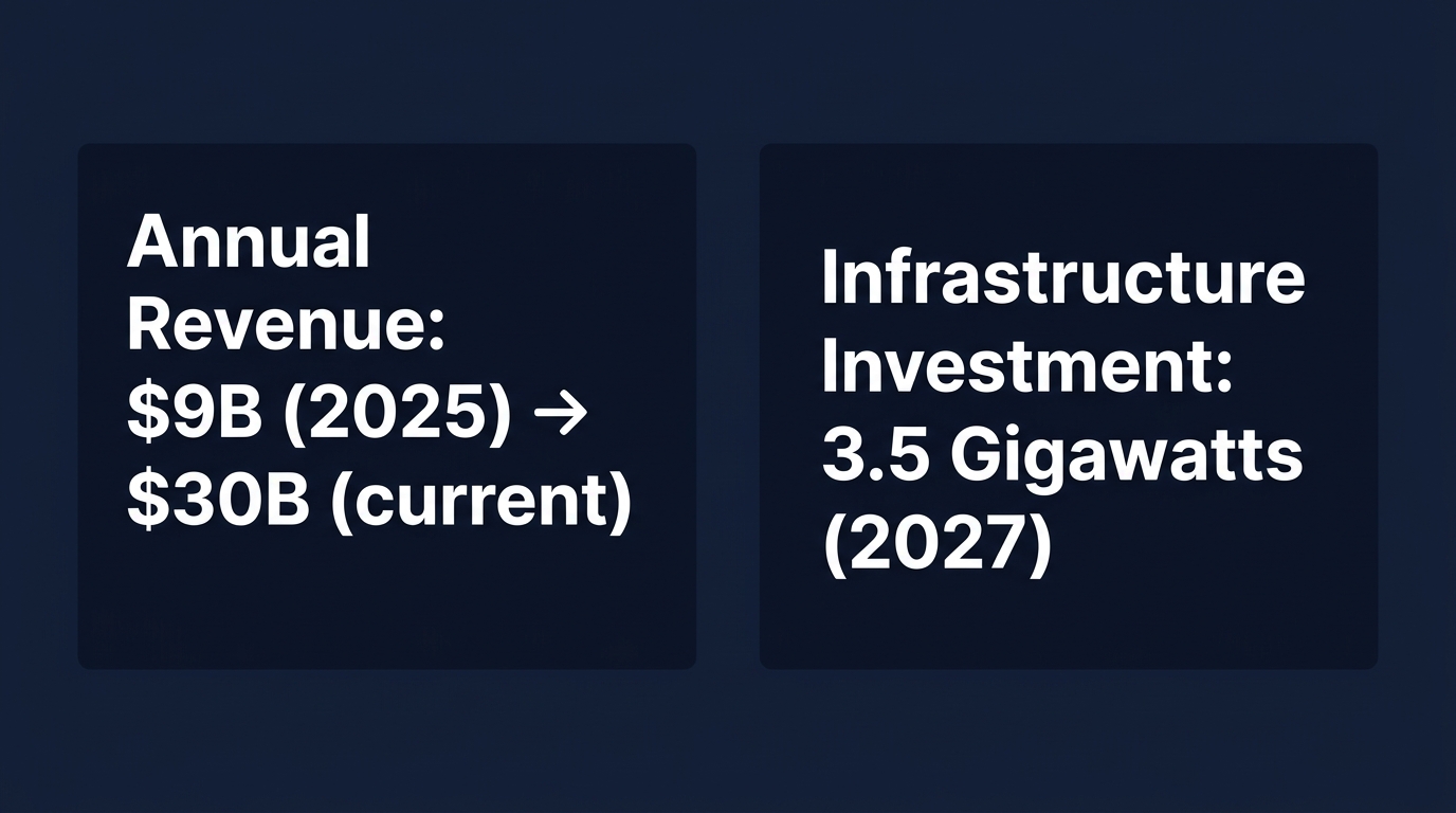 Anthropicの急成長とインフラ投資規模