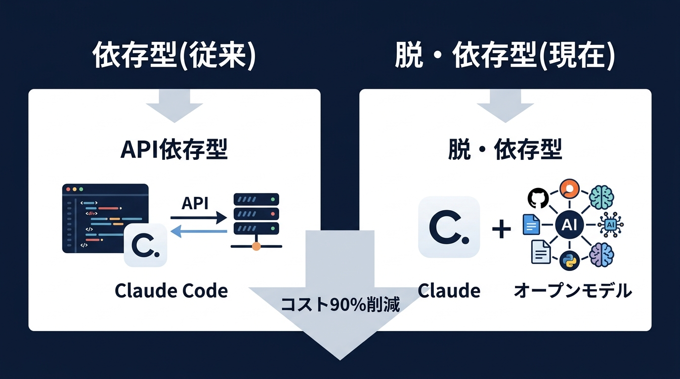 API依存型からハイブリッド運用への転換