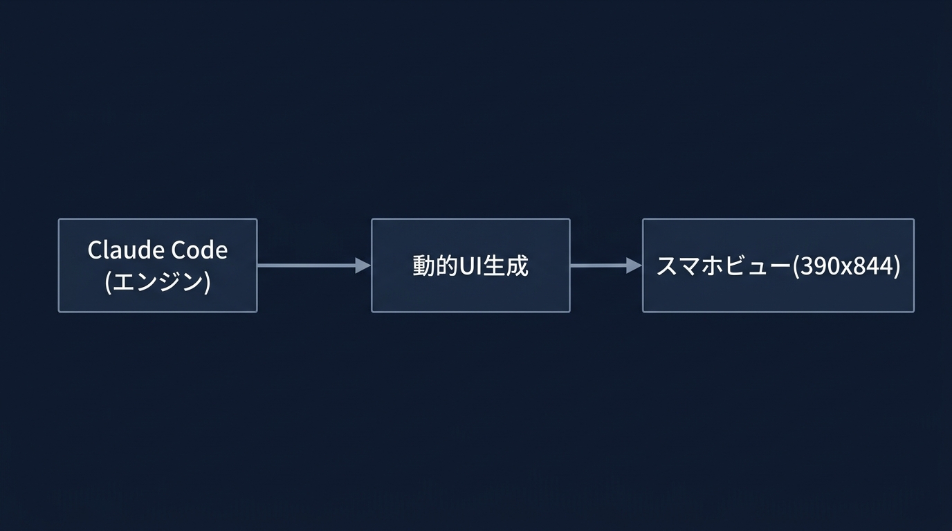 動的UI生成の仕組み
