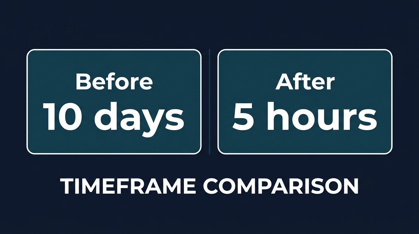 AIエージェント導入によるリードタイムの大幅短縮