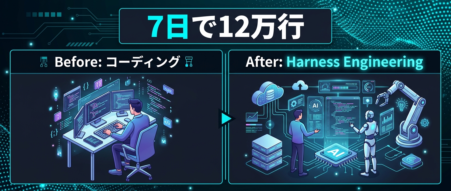 コーディングからHarness Engineeringへのパラダイムシフト