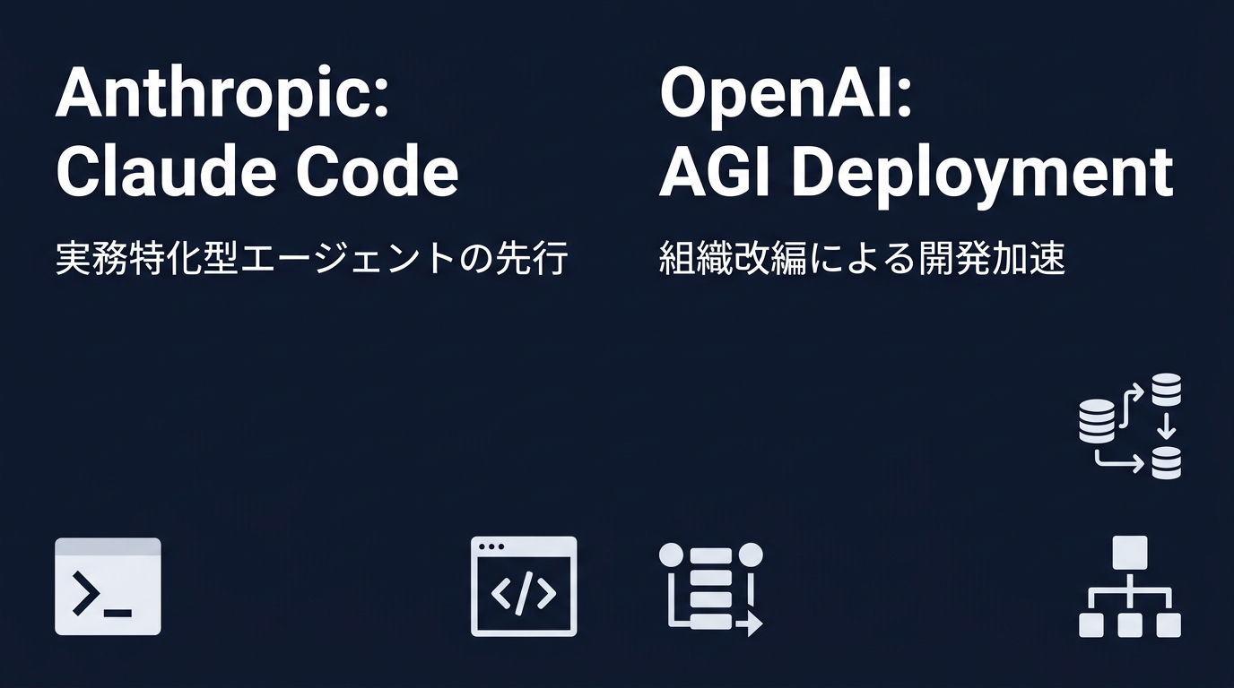 エージェント開発を巡る業界動向