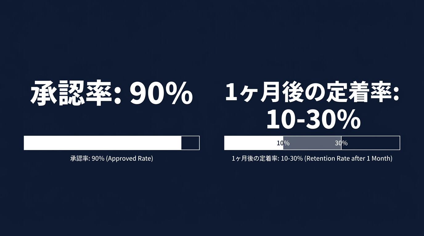 AI生成コードの承認率と定着率の乖離