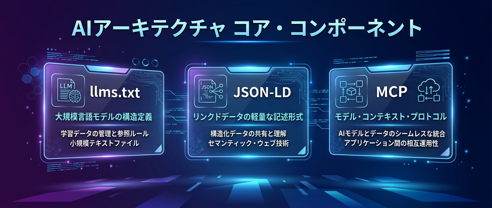 AIフレンドリーなサイト構築に必須となる3つのコア技術