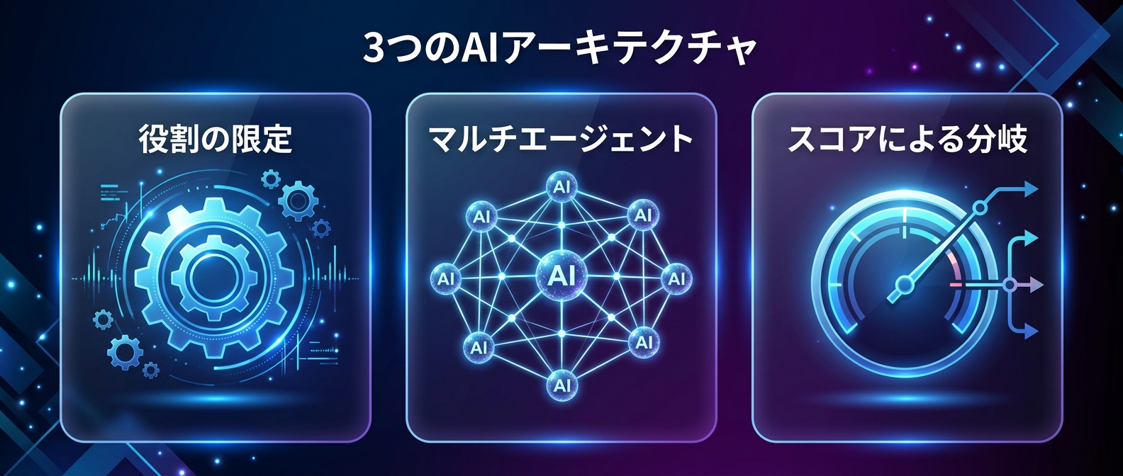 不確実性を制御する3つのアプローチ