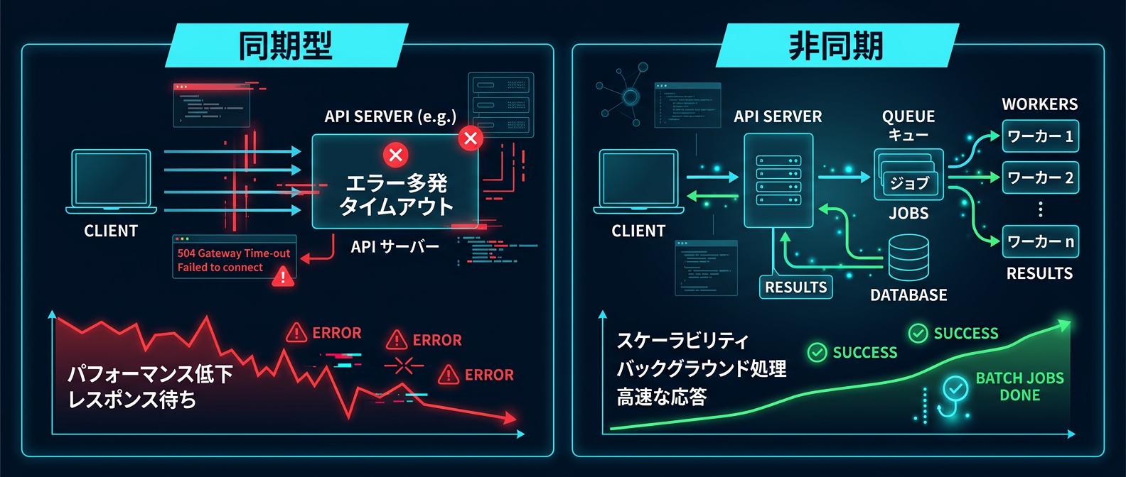 同期型から非同期型へのアーキテクチャ移行