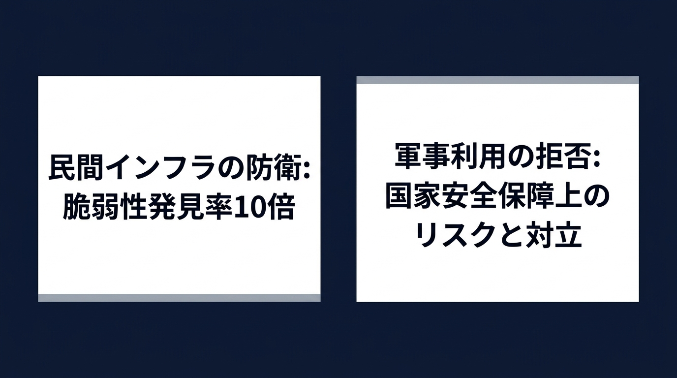 技術的有用性と地政学的リスクの板挟み