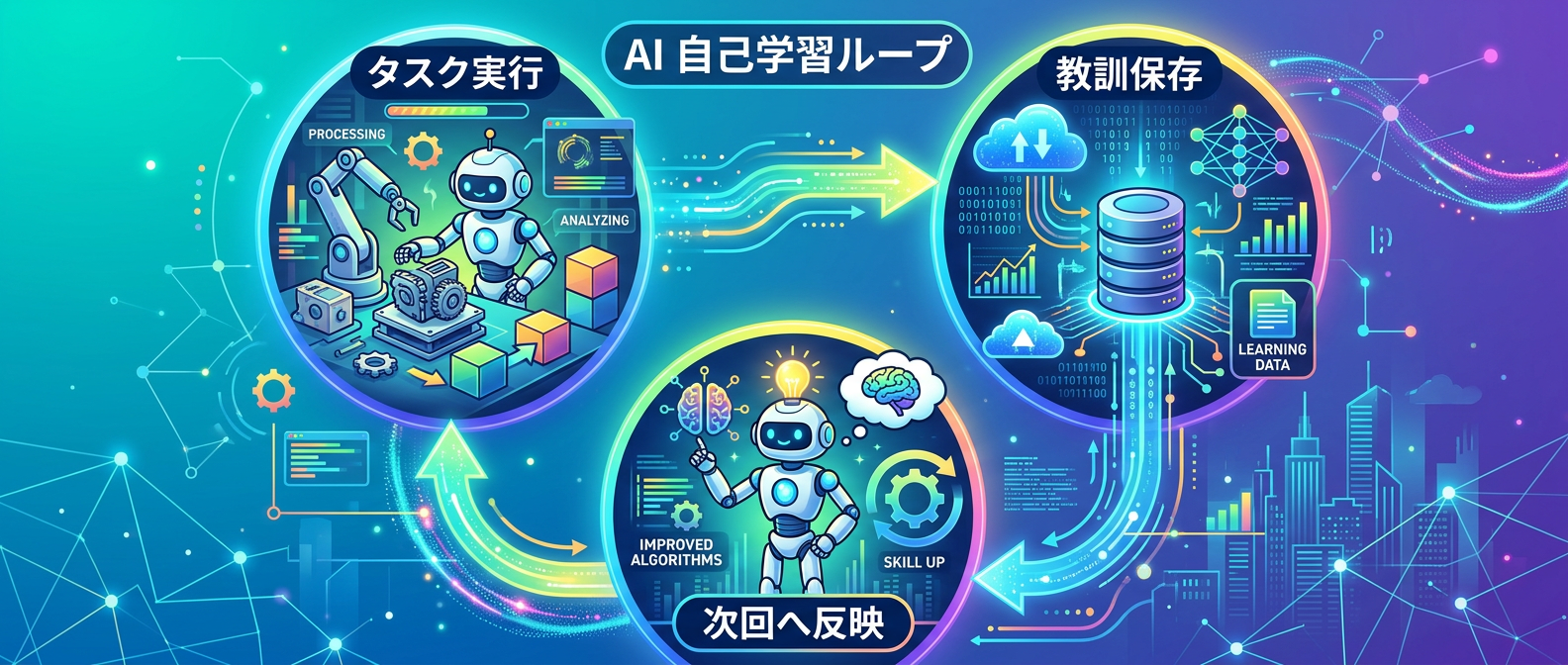 自己学習ループの基本サイクル