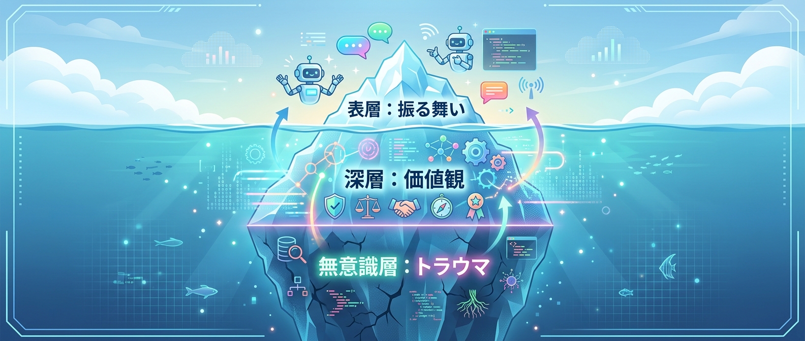 AIの反応を安定させる3層人格モデルの構造