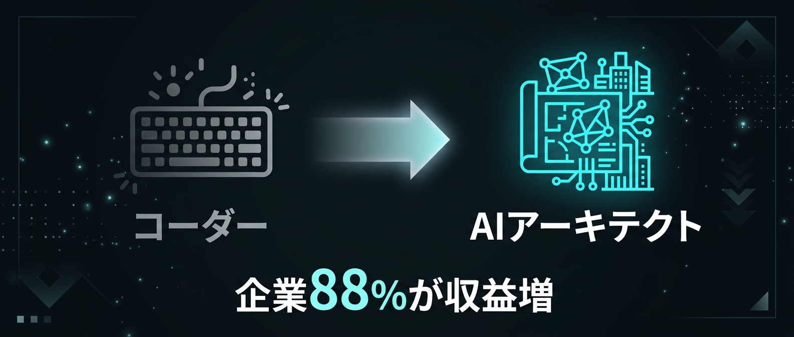 エンジニアの役割シフト：コードを書く職人からAPIを組み合わせるアーキテクトへの強制進化