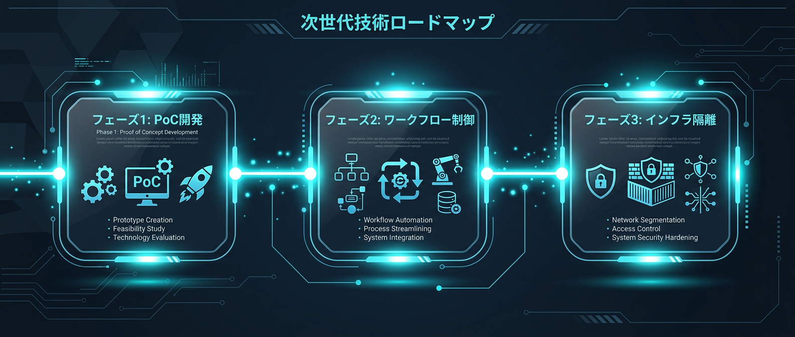 フェーズに合わせた技術選定と段階的アーキテクチャ