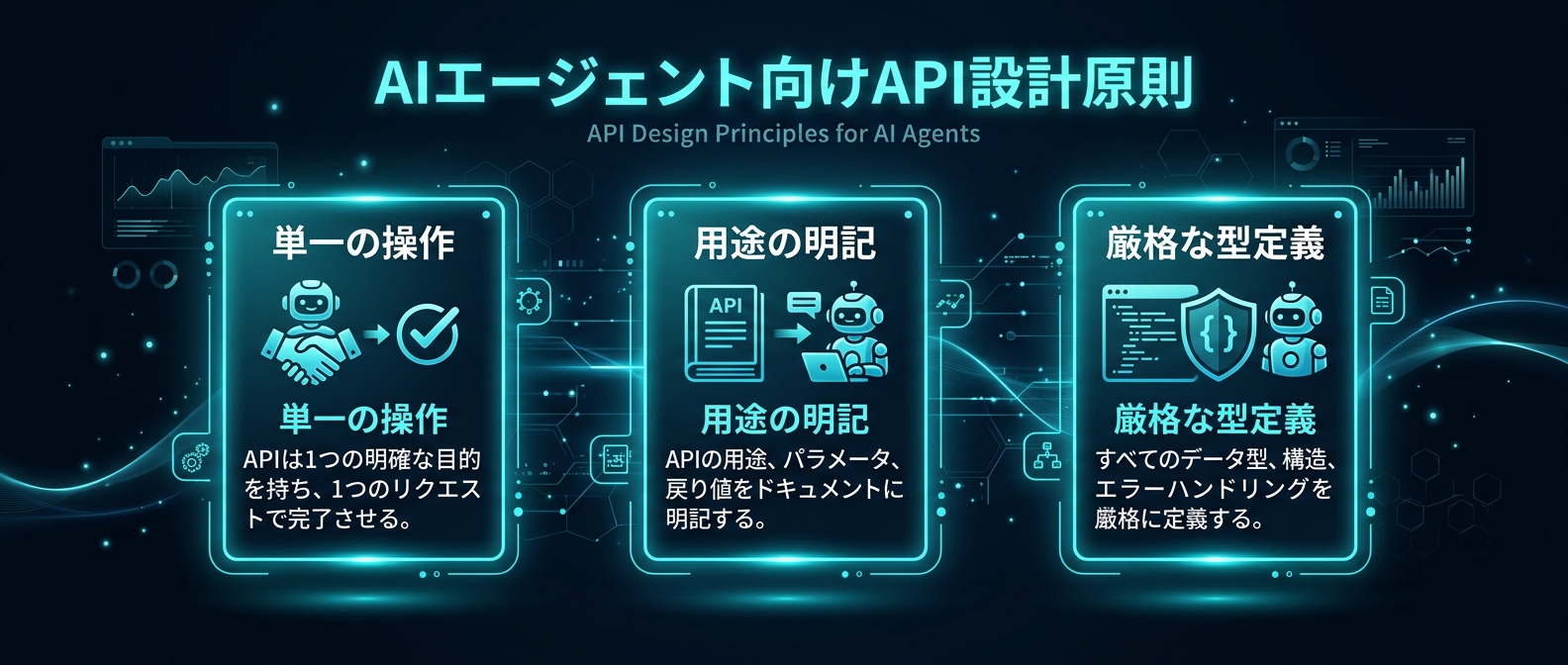 エージェントが迷わず操作できる「Agent-friendly」な設計原則