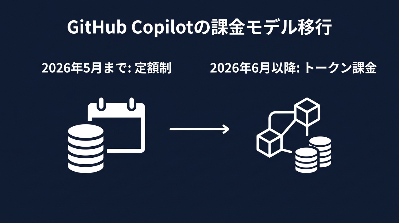 2026年6月からのトークン課金移行によるコスト構造の変化