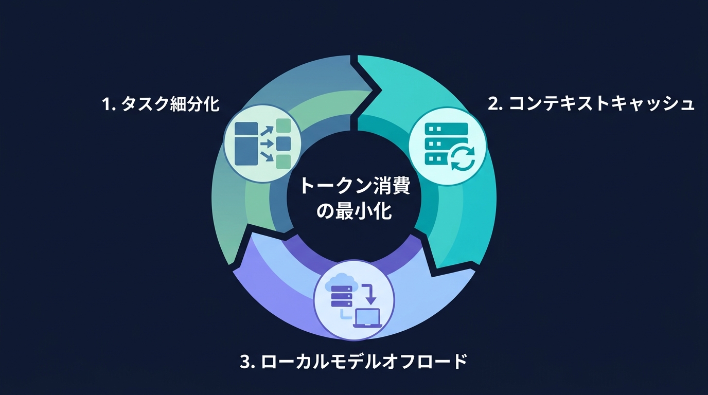 トークン効率を最大化するエージェント設計の最適化サイクル