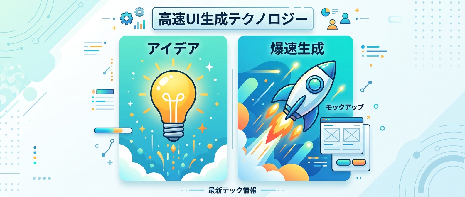 アイデアからモックアップへの爆速生成フロー