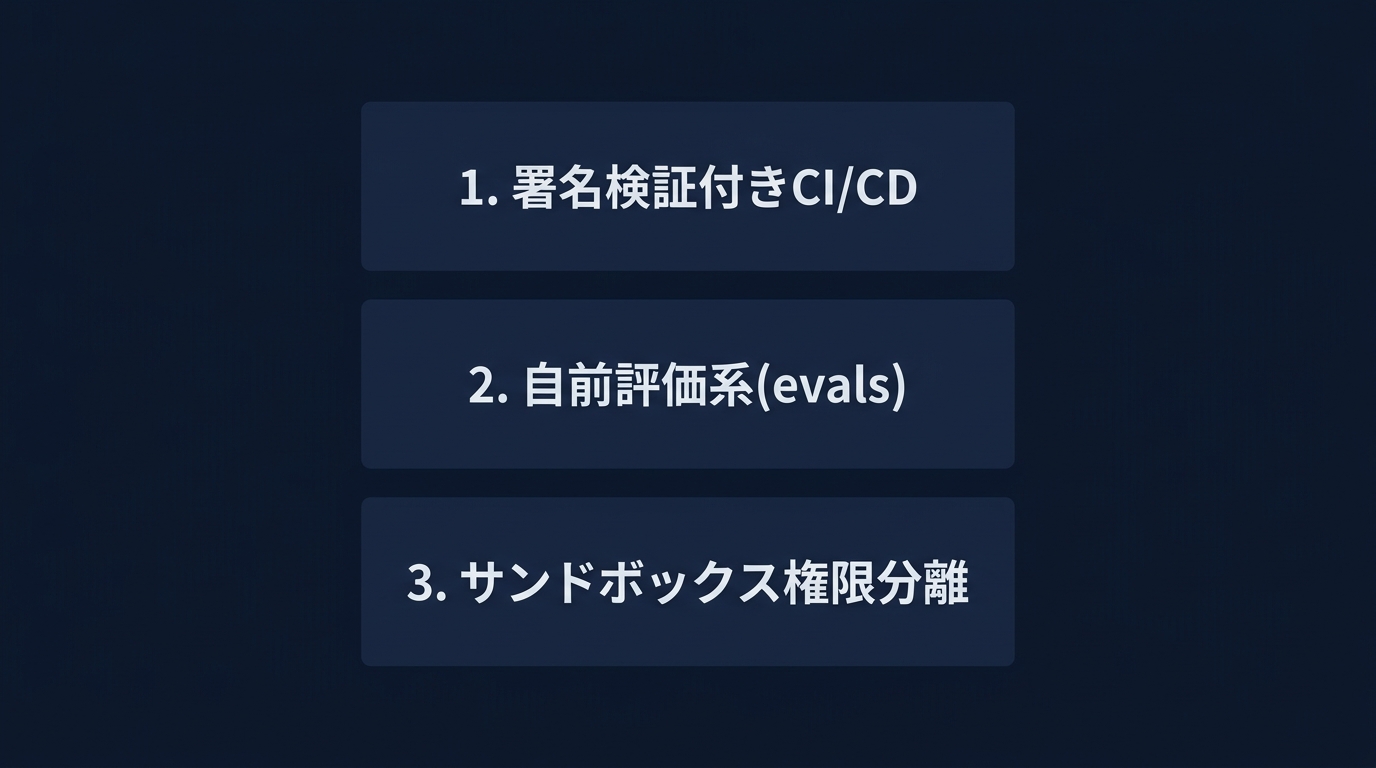 開発者が導入すべき3つの防衛線