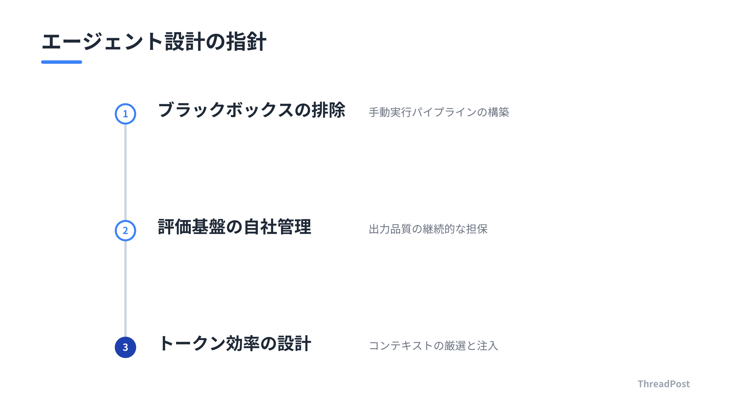 開発の質を左右する3つの重要アクション