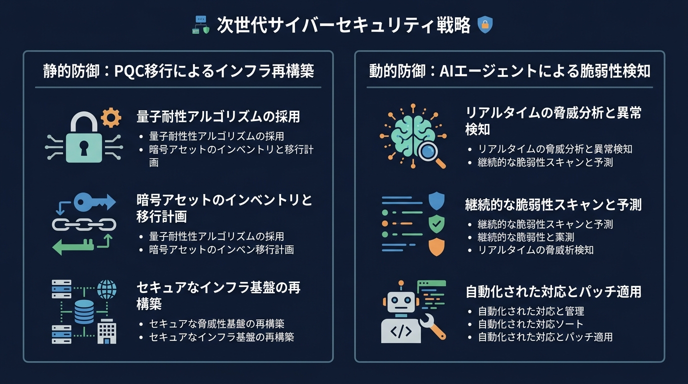 静的防御と動的防御の二層構造