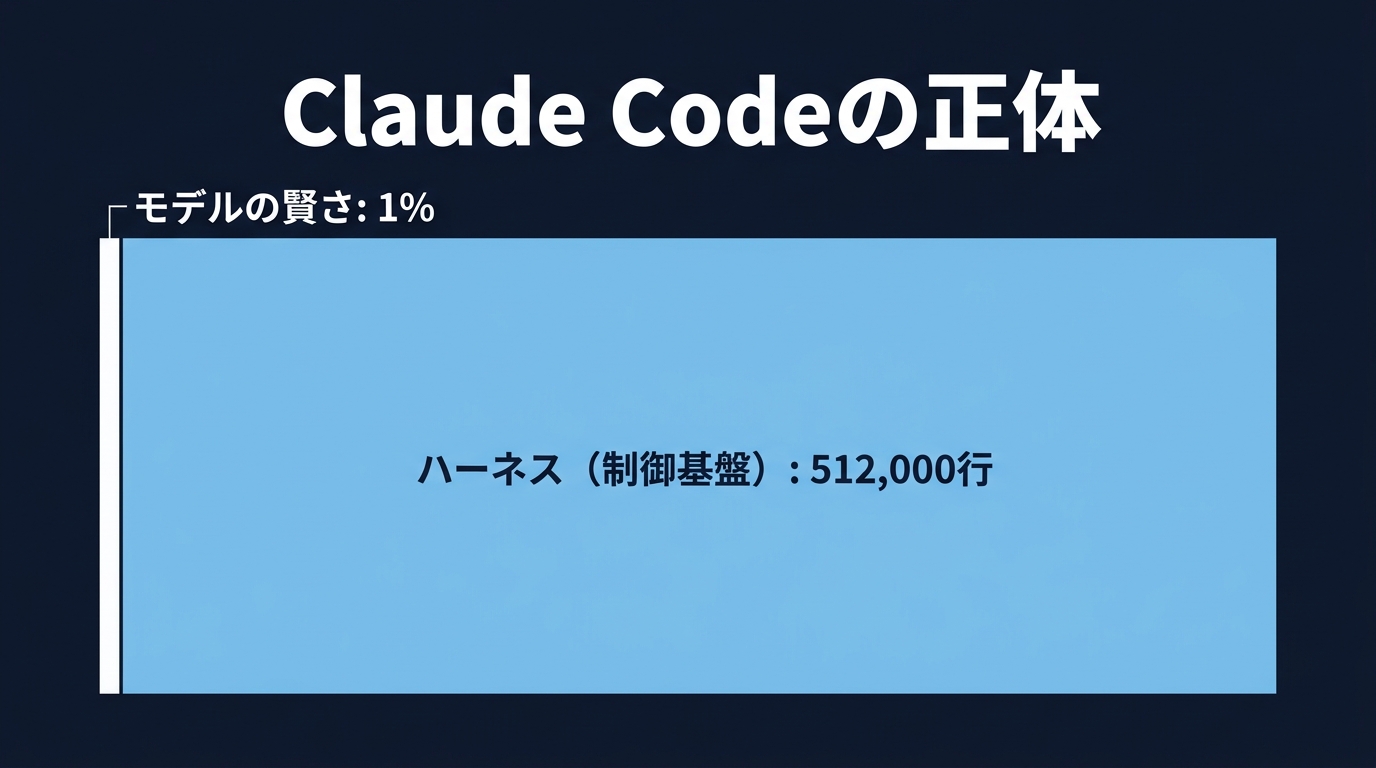 Claude Codeのソースコード構造が示す「ハーネス」の重要性
