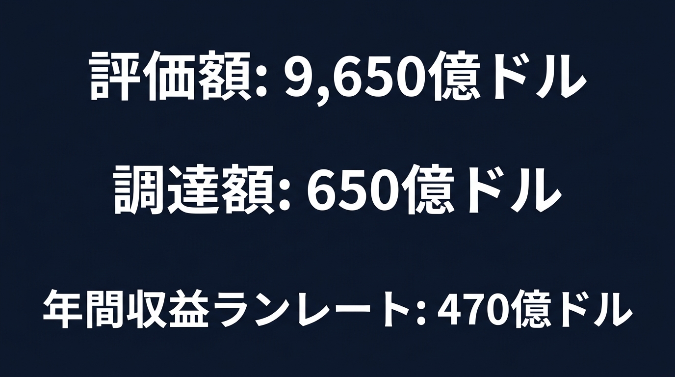 Anthropicの巨額調達と収益規模