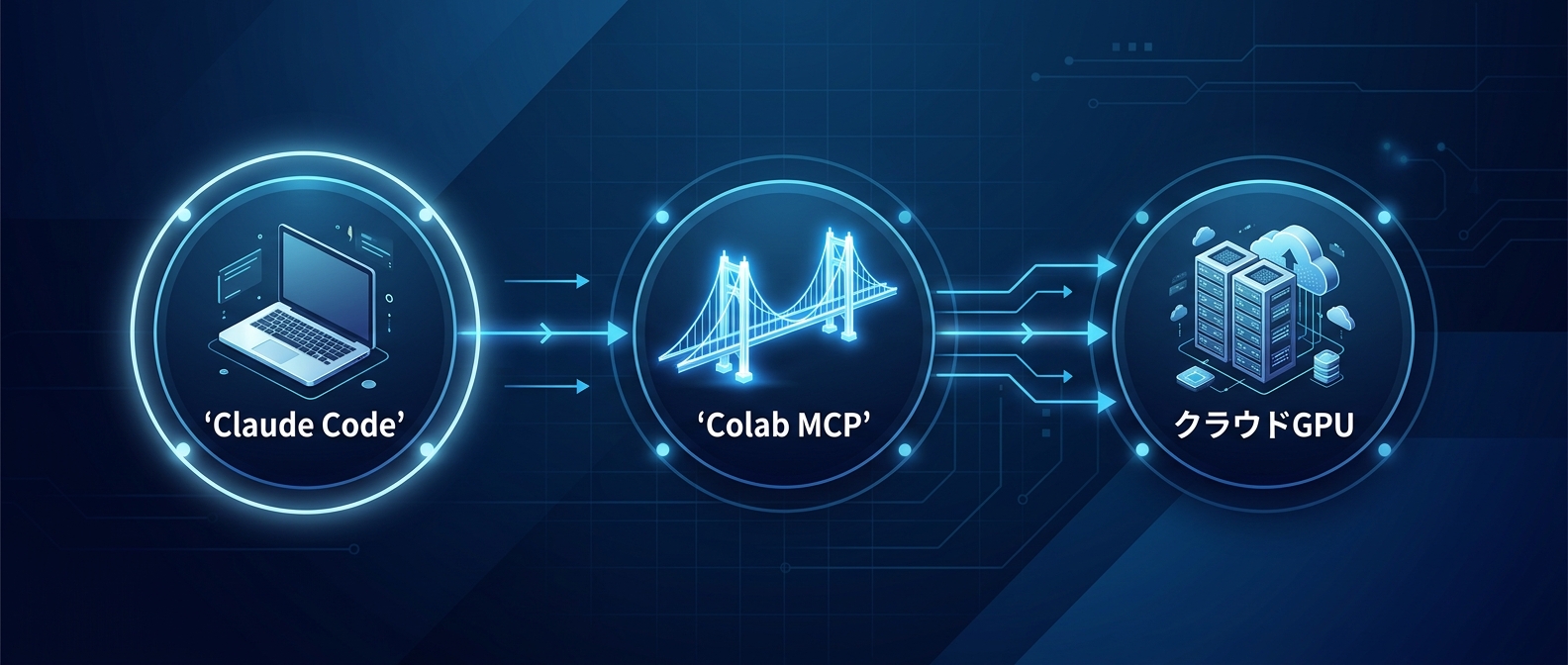 Colab MCPによるクラウドGPUの自律的操作アーキテクチャ
