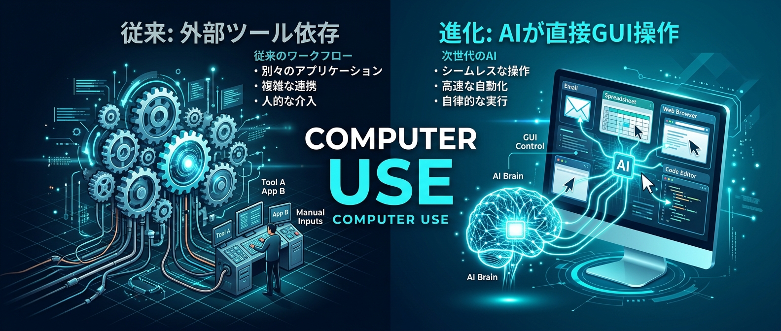 Claude Code「Computer Use」によるパラダイムシフト