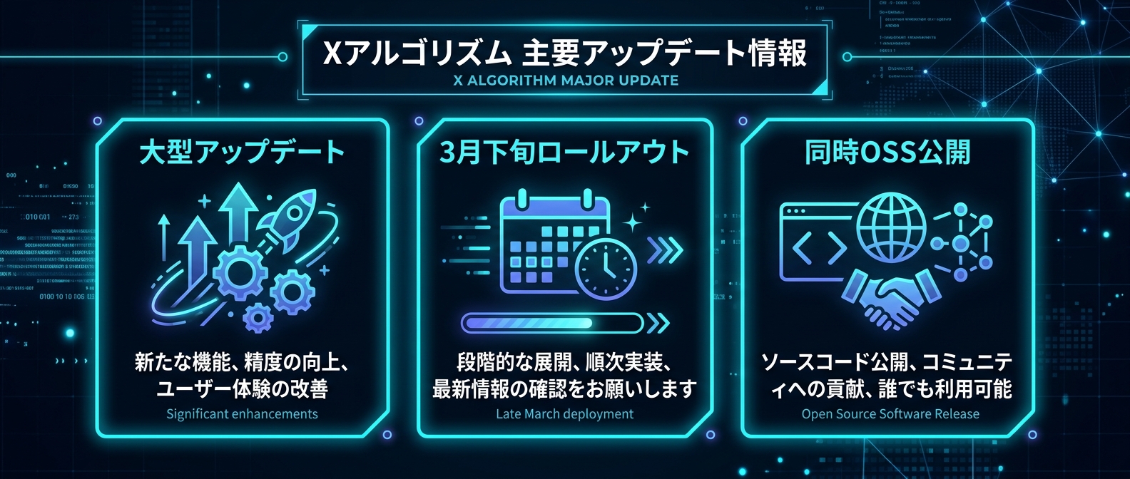 Xアルゴリズム大型アップデートの主要ポイント