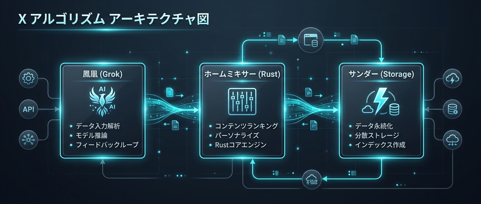 xai-org/x-algorithmの主要モジュール構成