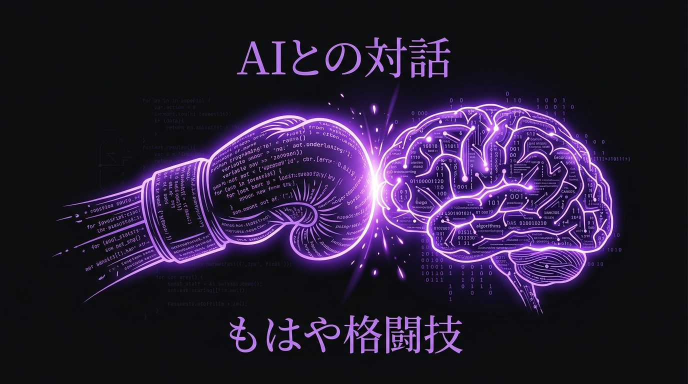AIとの終わらない問答はもはや格闘技