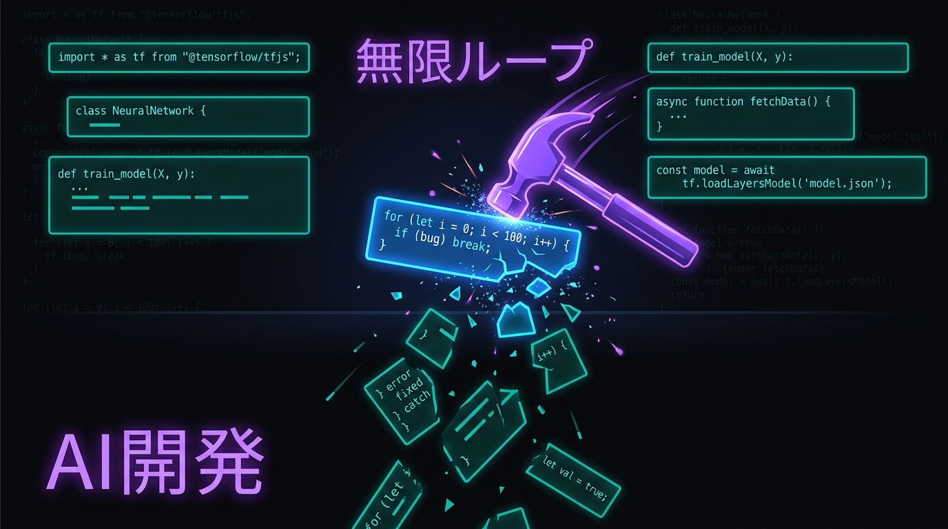 直したはずが別の場所で崩壊するAI開発の「モグラ叩き」状態