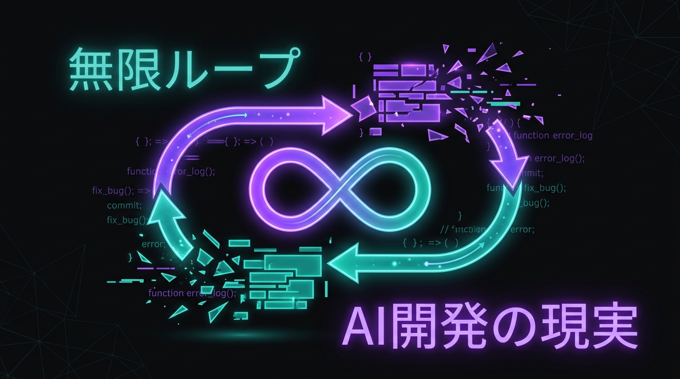 直したと思ったらまた壊れる、無限ループのデバッグ作業