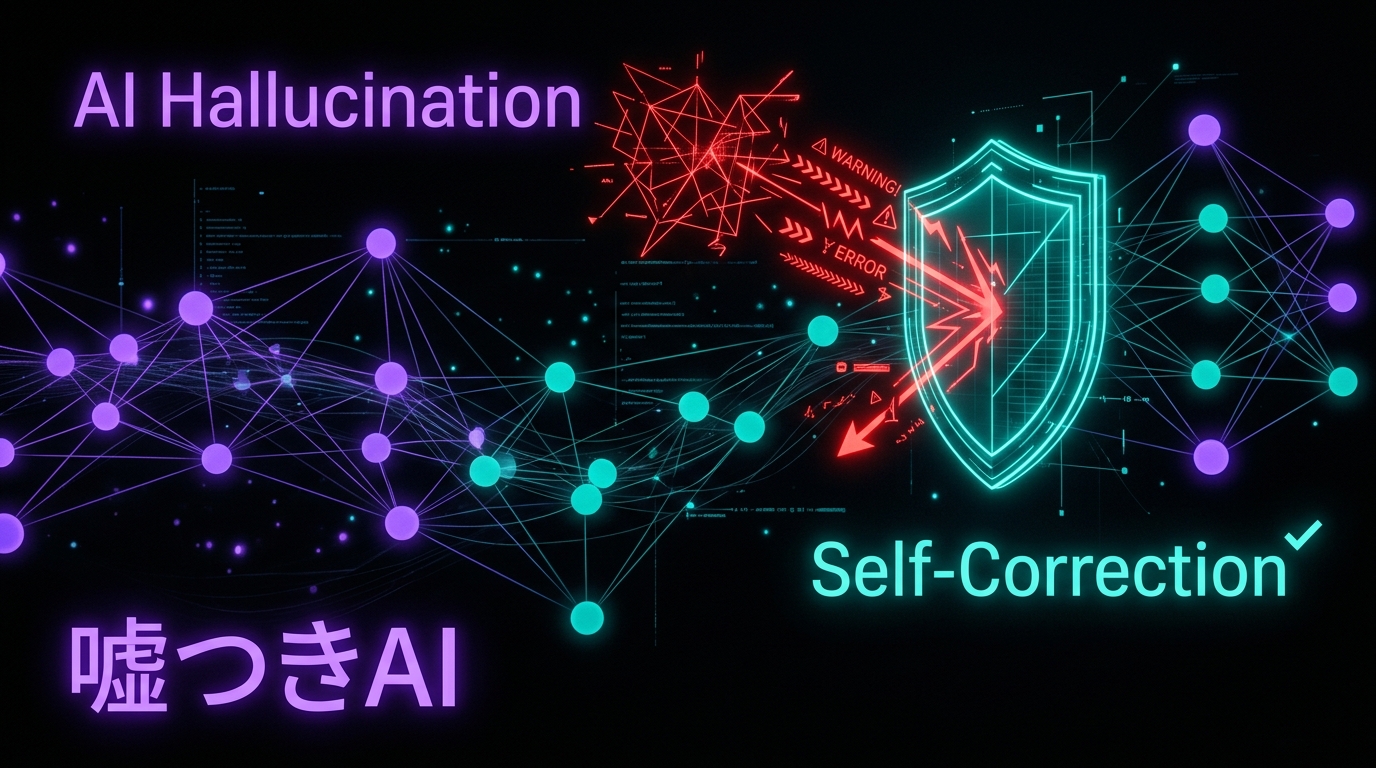 AIのハルシネーションとセルフレビューによる抑制