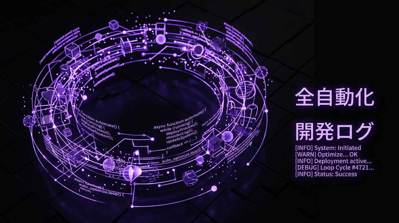 コミット履歴からSNS投稿を全自動生成するループ