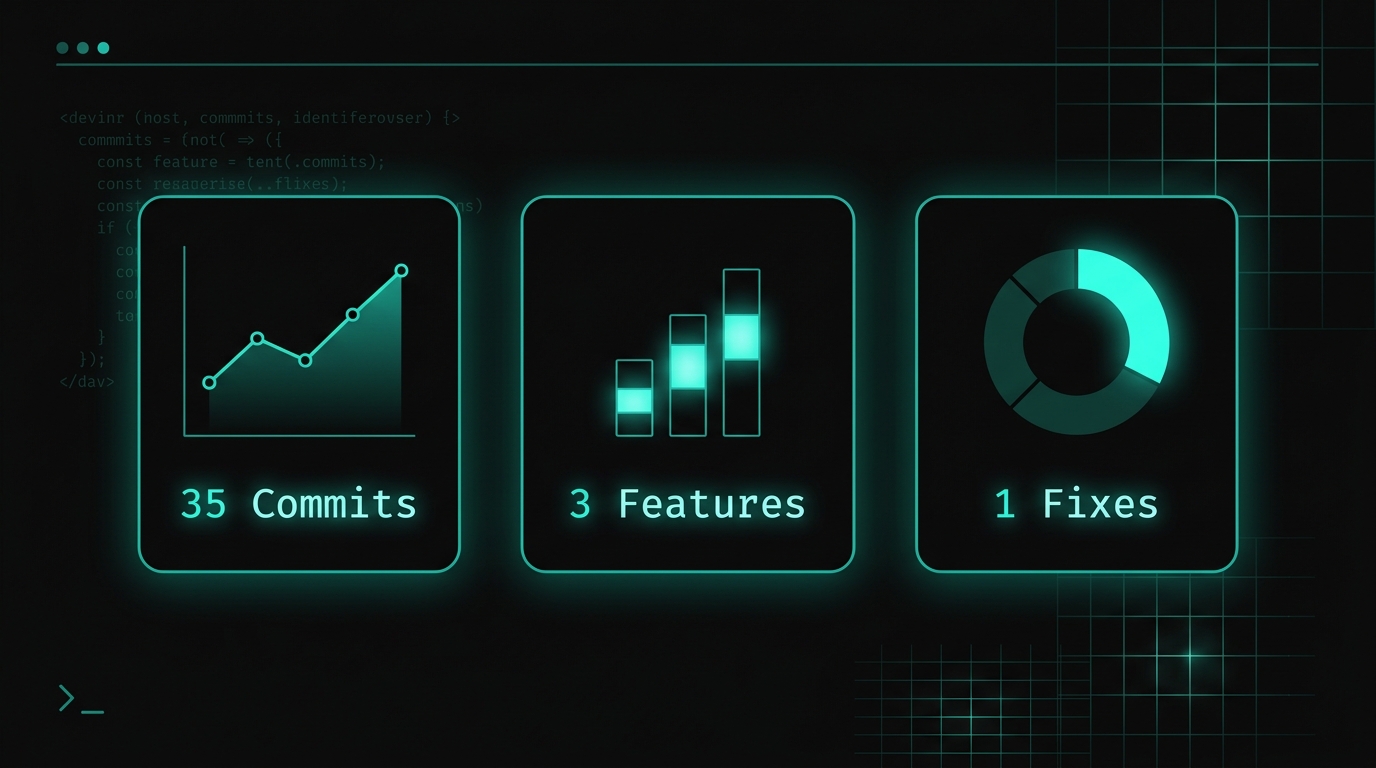 今週の開発実績:35コミットで13キャラの自動運用を実装