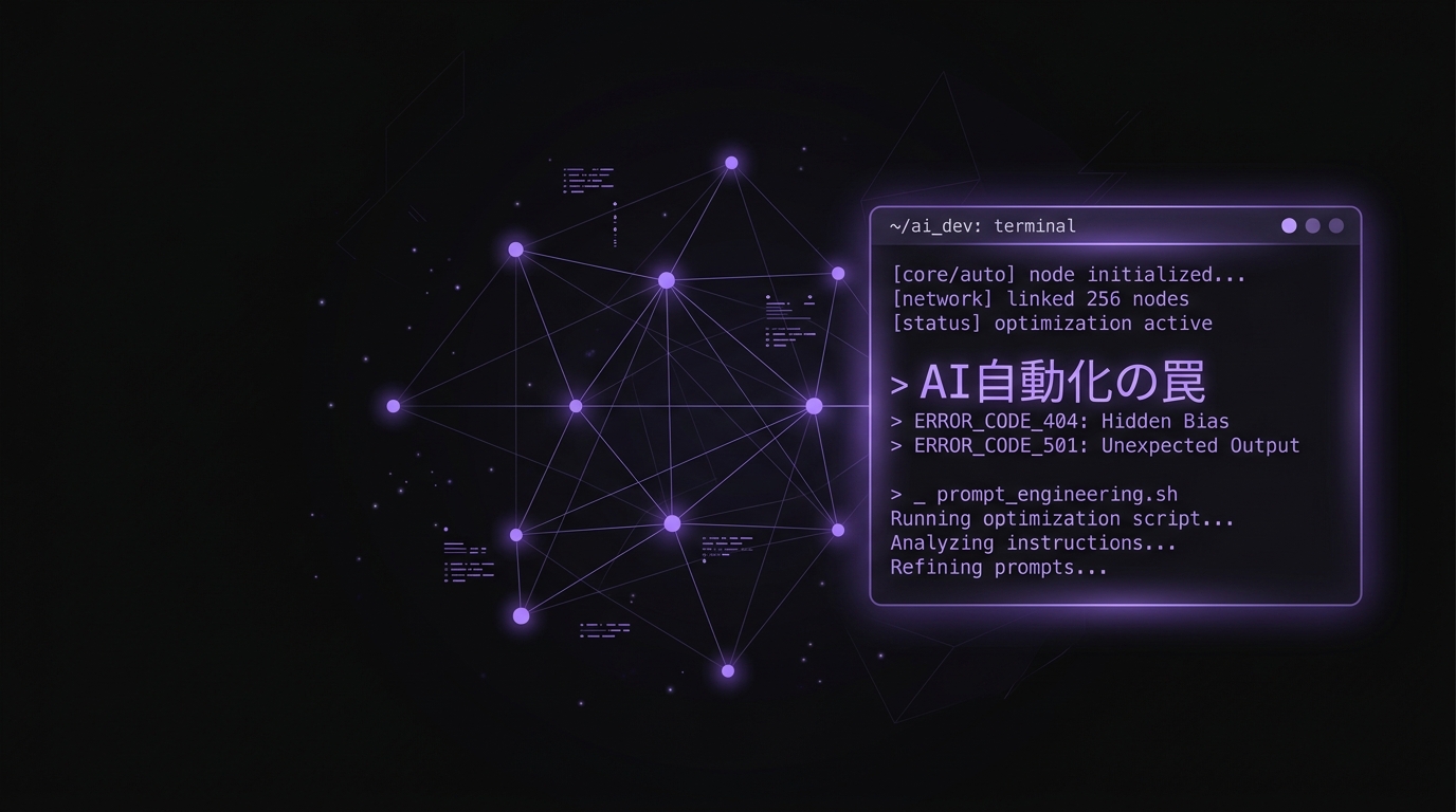 AI任せの自動化が招いた「スパム製造機」からの脱却とプロンプト調整