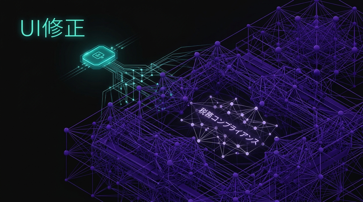 UI修正から税務コンプライアンスの深淵へ